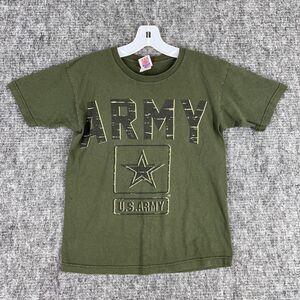 U.S. Army Shirt Mens Small Green Military USA made Uniform Vetern‎ Souvenir
